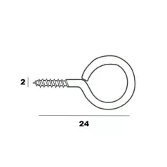 SZEMESCSAVAR 144DB/CS. 2*25 MM