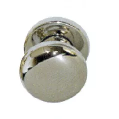 Fixgomb Kerek Rozettán Króm Gen.