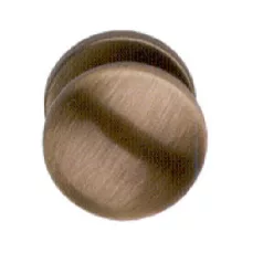 Fixgomb Kerek Rozettán Súrolt Bronz Gen.