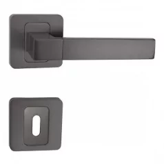 Kilincsgarnitúra Oszt.Kly Négyz.Antracit Basic Florida