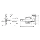 Gombos-Kilincs Garn.Fekete Lakk. Mp Zb Xm61215150020