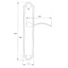 KILINCSGARNITÚRA 55 KULCSLYUKAS ANTIK MADRID