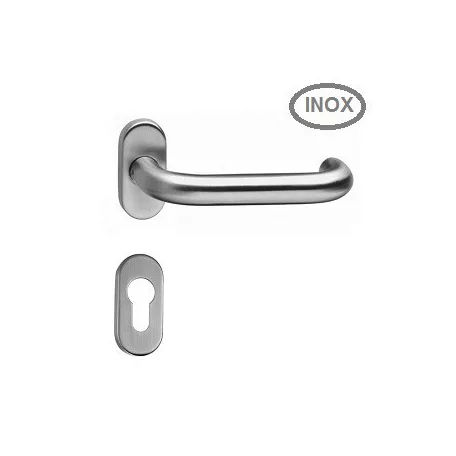 Kilincsgarnitura Oszt.Cly.Rm."U"Braga Lh 9603 Ovál