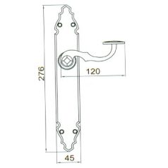 KILINCSGARNITÚRA 90 CILINDERES KOVÁCSOLT HERKULES