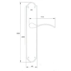 KILINCSGARNITÚRA 55 KULCSLYUKAS REZEZETT FIRENZE