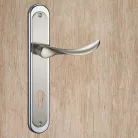 Kilincsgarnitúra 90 Cly. Szatén-Nikkel Alegra