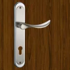 Kilincsgarnitúra 90 Cly. Szatén-Nikkel Alegra