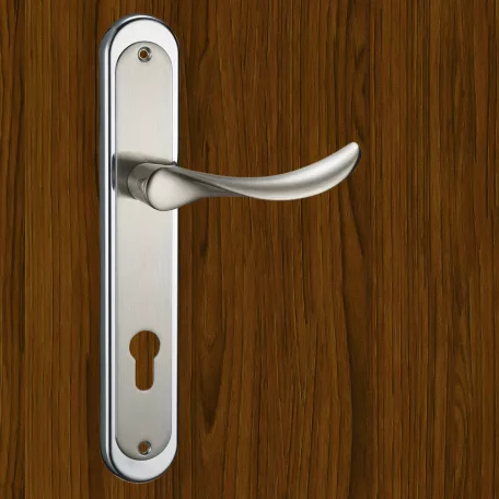 Kilincsgarnitúra 90 Cly. Szatén-Nikkel Alegra