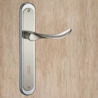 Kilincsgarnitúra 90 Kly. Szatén-Nikkel Alegra