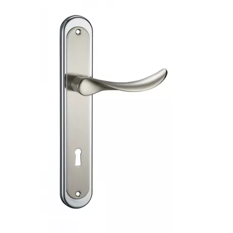 Kilincsgarnitúra 55 Kly. Szatén-Nikkel Alegra