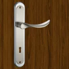 Kilincsgarnitúra 55 Kly. Szatén-Nikkel Alegra