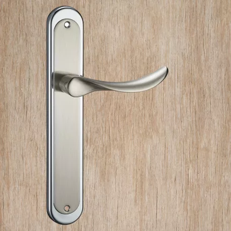 Kilincsgarnitúra Blind. Szatén-Nikkel Alegra