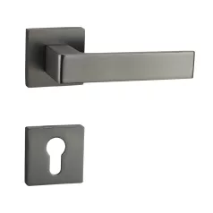 TITÁN Kilincsgarnitúra Oszt. Cly.-Fekete Terra