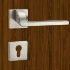 Kilincsgarnitúra Oszt. Cly.Szatén-Nikkel Pietra