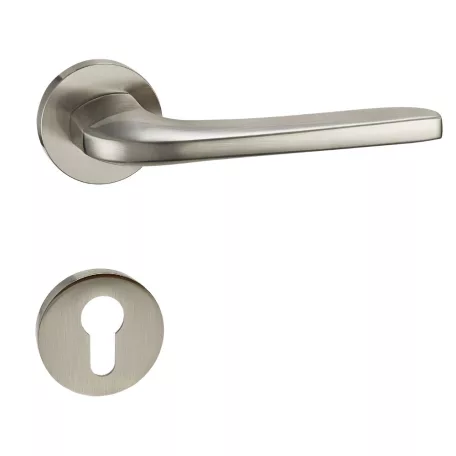 Kilincsgarnitúra Oszt. Cly.Szatén-Nikkel Alisia