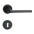 Kilincsgarnitúra Oszt. Kly. Matt-Fekete Melita