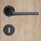 Kilincsgarnitúra Oszt. Kly. Matt-Fekete Melita