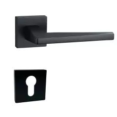 Kilincsgarnitúra Oszt. Cly. Matt-Fekete Simona