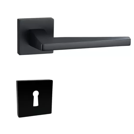 Kilincsgarnitúra Oszt. Kly. Matt-Fekete Simona