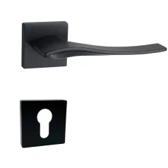 Kilincsgarnitúra Oszt. Cly. Matt-Fekete Giana