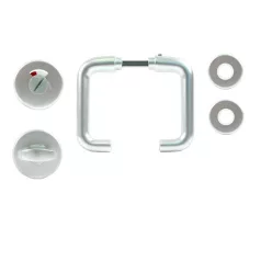 Kilincsgarnitura Osztott Wc F1 Alu Ursula