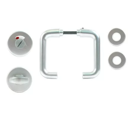 Kilincsgarnitura Osztott Wc F1 Alu Ursula