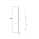 Trilógia Zárhoz Gombos Garnitura F2 90 mm