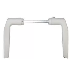 Ajtókilincs Fehér Hosszú T.110mm 410