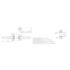 Kilincs Rozettás Kil+Kil Fém Ajtóhoz Merkury Bronz