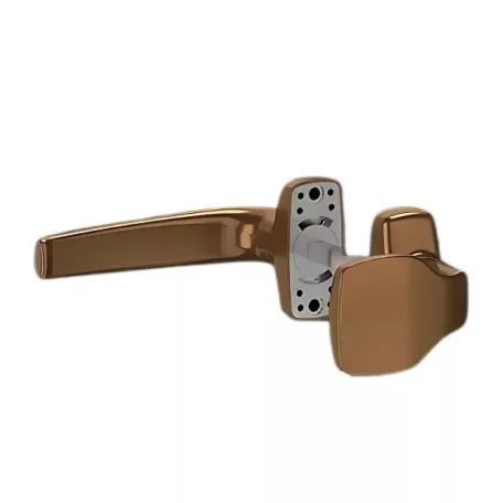 Kilincs Rozettás Gomb+Kil Fém Ajtóhoz Merkury Bronz