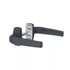 Kilincs Rozettás Kil+Kil Fém Ajtóhoz Merkury Antracit