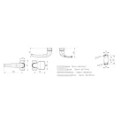 Kilincs Rozettás Gomb+Kil Fém Ajtóhoz Merkury Fehér Ral9016