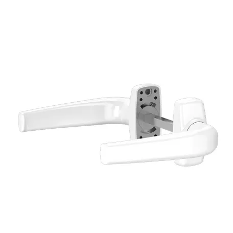 Kilincs Rozettás Kil+Kil Fém Ajtóhoz Merkury Fehér Ral9016