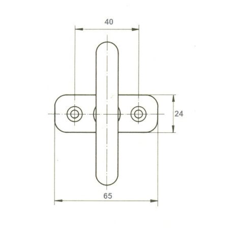 RÚDZÁRKILINCS FEHÉR EL 66/6