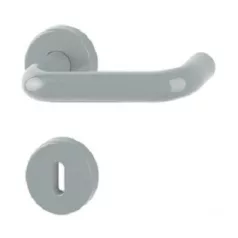 Kilincs Garn. Rozettás Szürke Műa. Kerek Bb/Pz