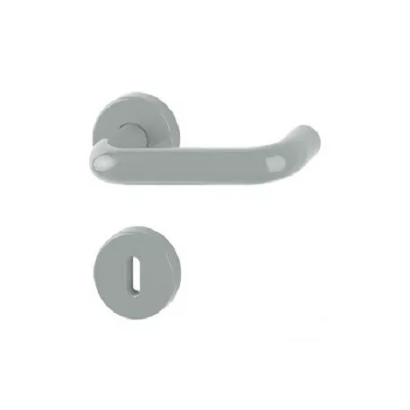 Kilincs Garn. Rozettás Szürke Műa. Kerek Bb/Pz