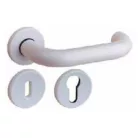 Kilincs Garn. Rozettás Fehér Műa. Kerek Bb/Pz Holar