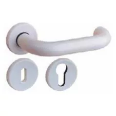 Kilincs Garn. Rozettás Fehér Műa. Kerek Bb/Pz Holar