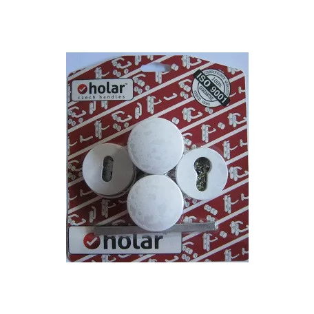 Kétold.Forgatógomb Roz.Fehér Műa.Kerek Bb/Pz