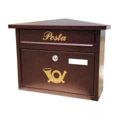 Postaláda Diszes Bronz 35*28*12 cm Spi-8 Apolló