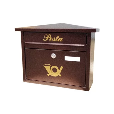 Postaláda Diszes Bronz 35*28*12 cm Spi-8 Apolló