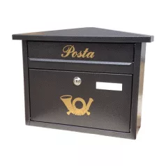 Postaláda Diszes Ezüst 35*28*12 cm Spi-8 Apolló