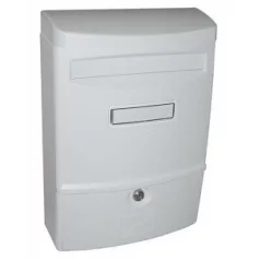 Postaláda*Műanyag Fehér 27*38*11 cm Pb 17