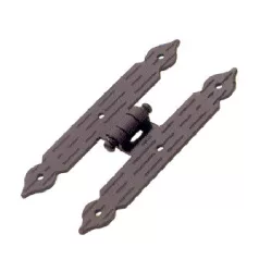   OMAD Zsalu Szárnypánt "H" Fix 20 cm Fekete 1330/20