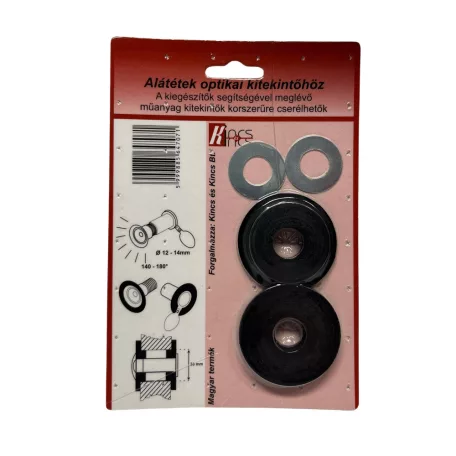 Optikai Kit. Alátét 14mm Klt. 2Gumi-2Fém K.