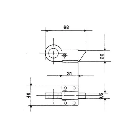 IBFM Ablakcsapda Zárólemezzel Horg. Jj Cx18A 206