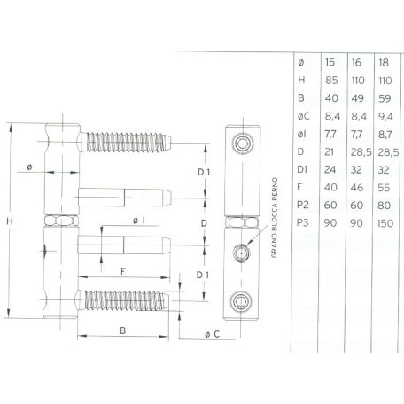 AJTÓPANT BECSAV. 18 4LÁBÚ 3DIM. F.HOR FLORIDA