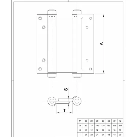 IBFM Bommerpánt 125 mm Nikkel Olasz