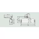 DORMA-KABA Ajtócsukó Ts 68 Ezüst Ev1 66400101