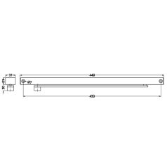 GEZE CSÚSZÓSIN TS3000/5000 EV1 068221